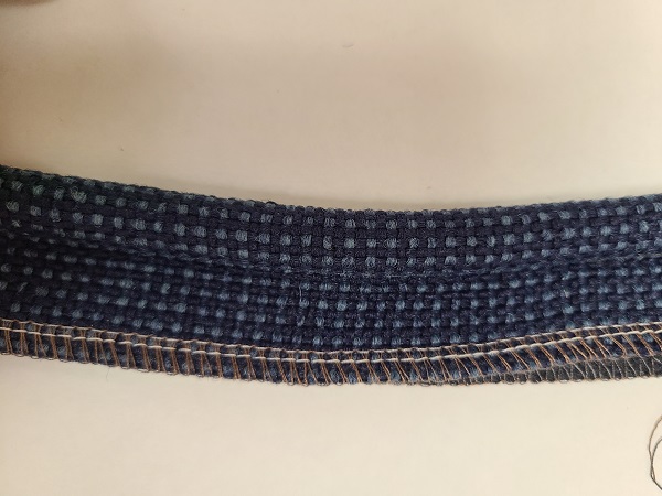 Blue Cloth Windlace Classtique Upholstery