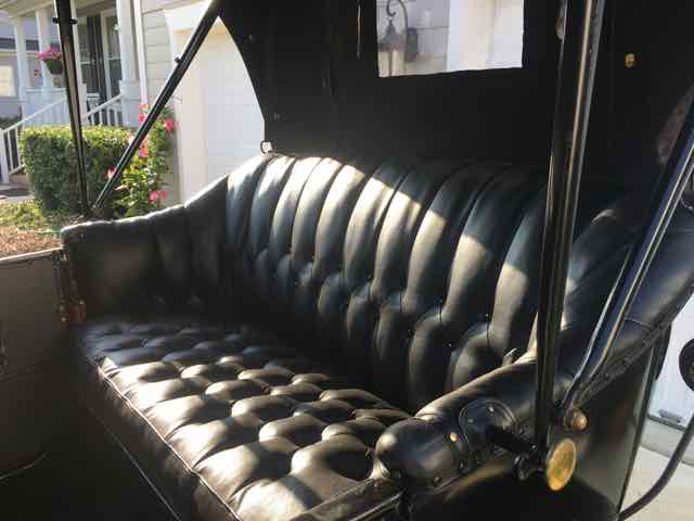 Diamond Tufted Seat Cushion Backrest Model T Classtique Upholstery